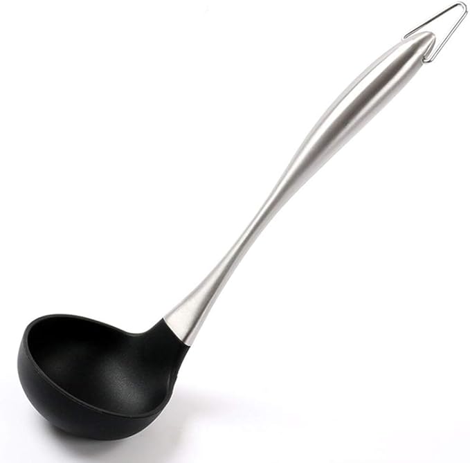 Silicone Kitchen Ladle – Black