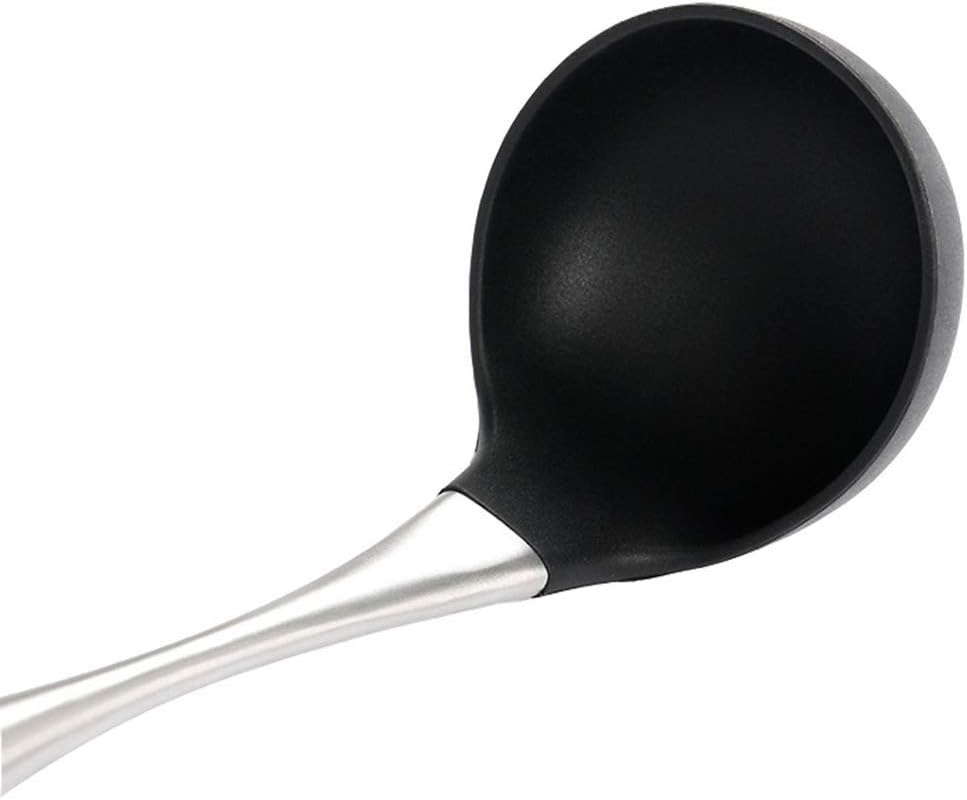 Silicone Kitchen Ladle – Black