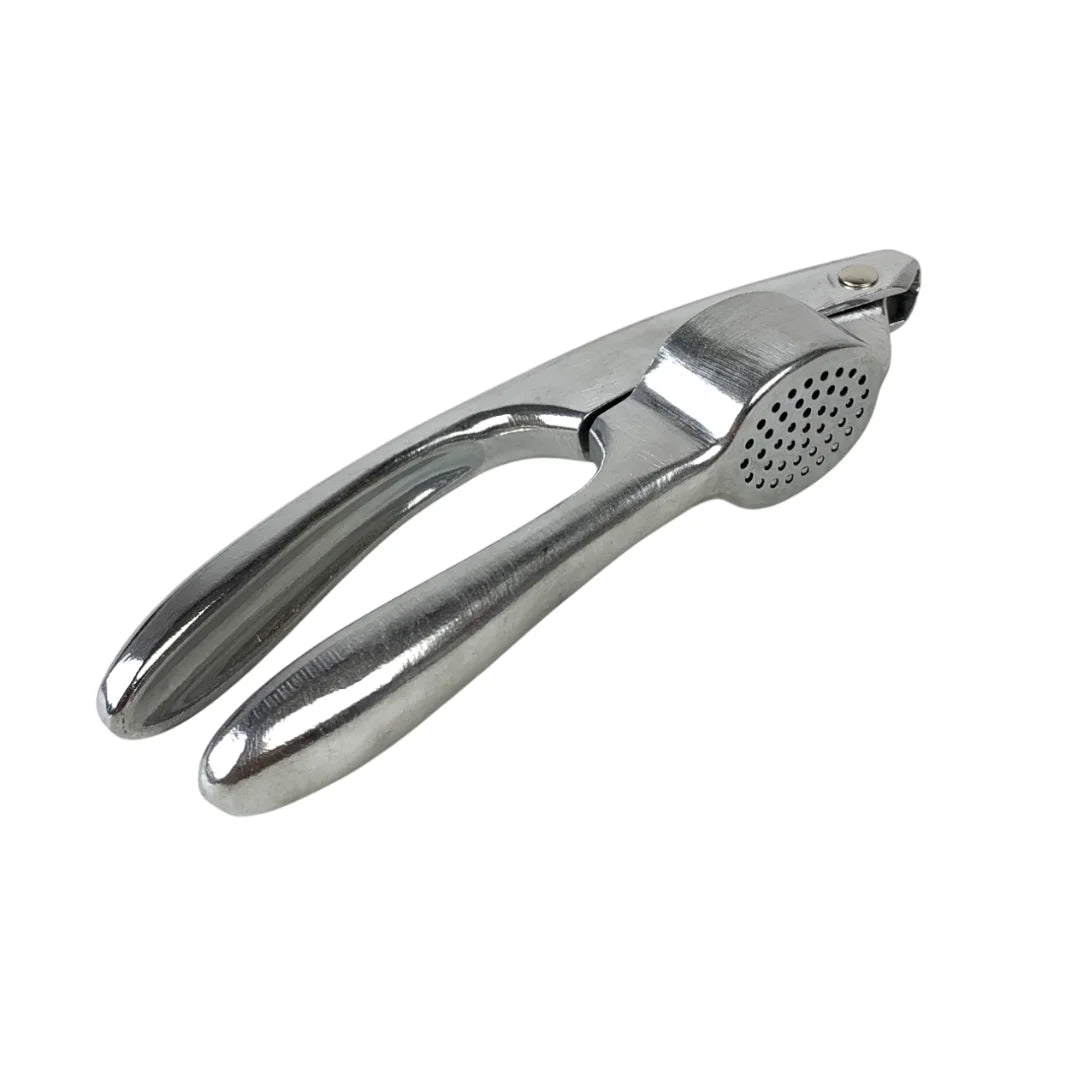 Stainless steel garlic press