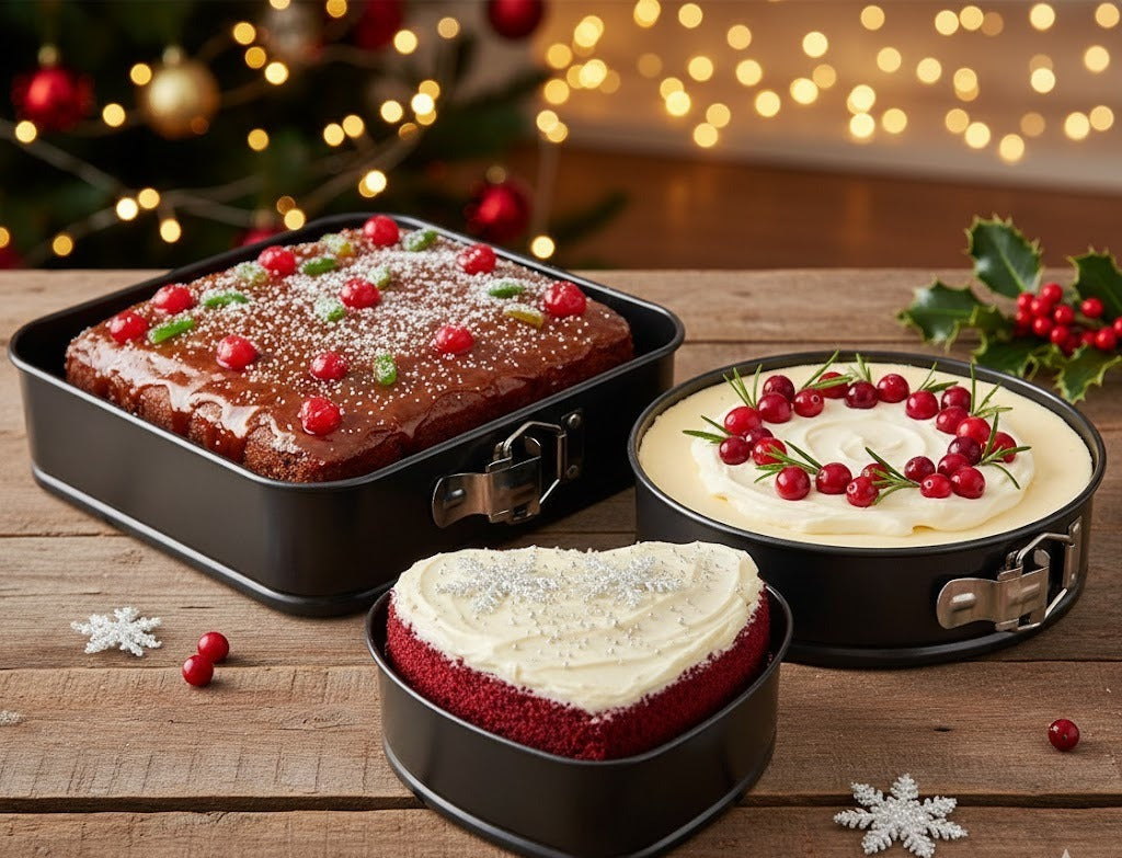 3 Pcs Cake Mould Set Non-Stick