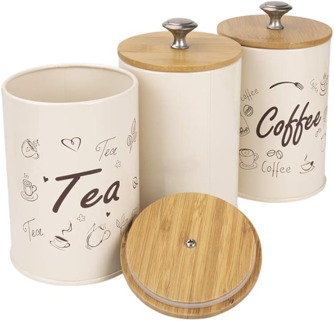 Tea, Coffee & Sugar Set – 3 Pieces