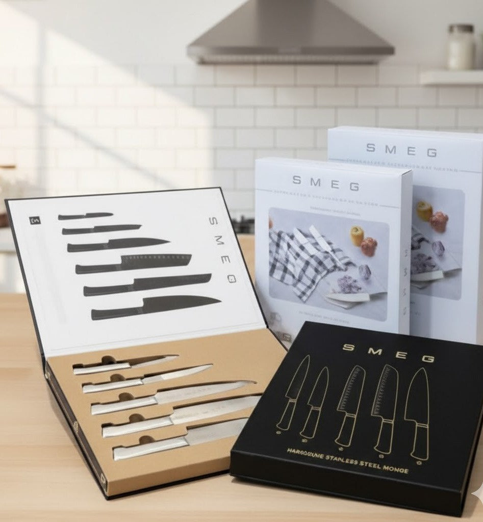 SMEG – 6-Piece Kitchen Knife Set