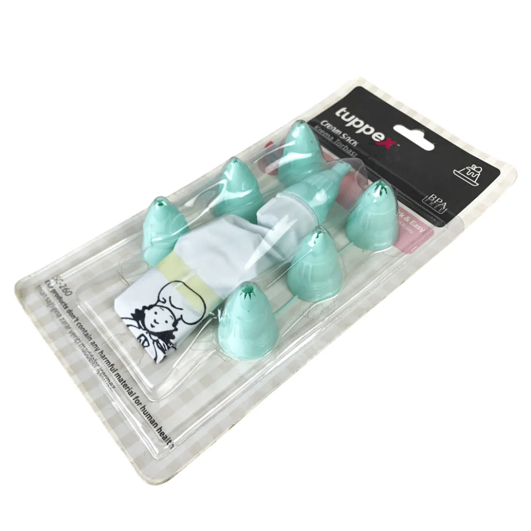 Icing bag with 5 shapes
