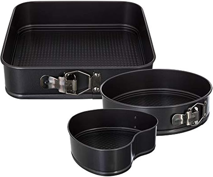 3 Pcs Cake Mould Set Non-Stick