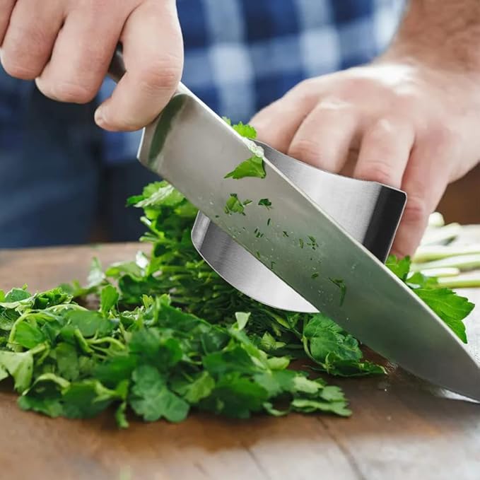 Stainless Steel Finger Guard for Cutting