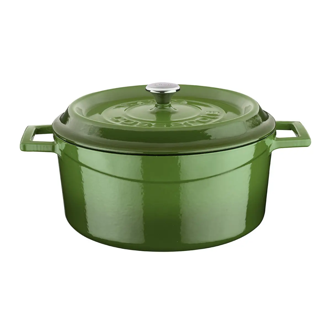 Lava Cast Iron Round Casserole 24Cm