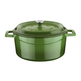 Lava Cast Iron Round Casserole 20Cm