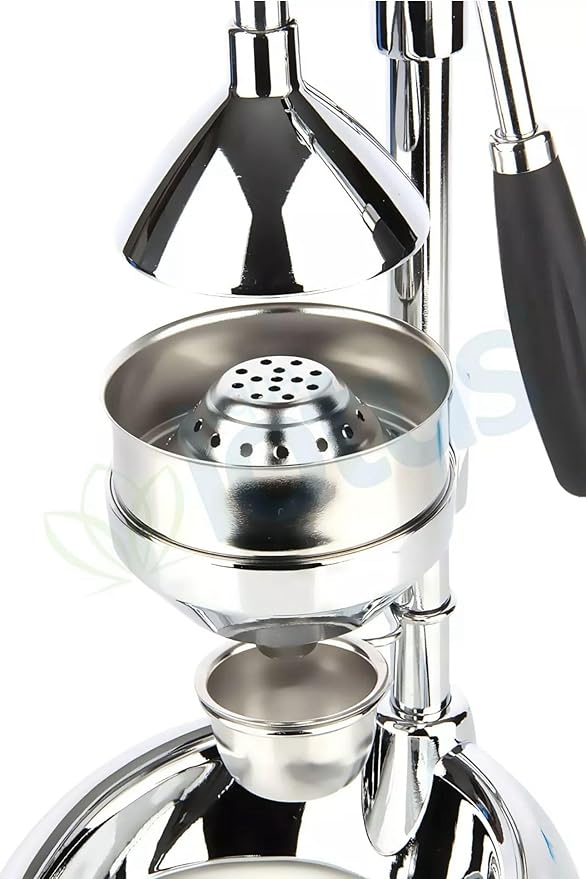 Chrome Metal Lemon & Orange Juicer