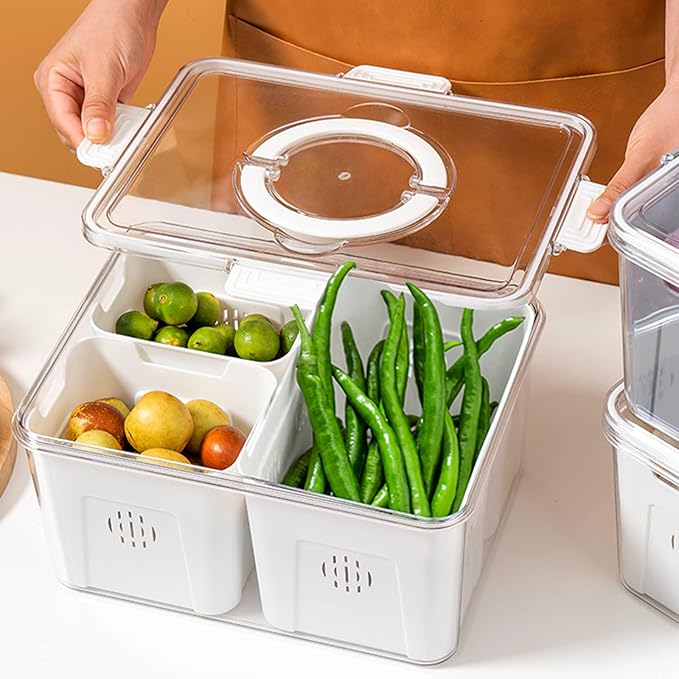 Fruit & Vegetable Organizer and Drain