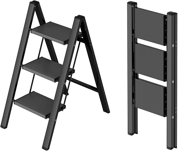 Step Foldable Aluminum Ladder