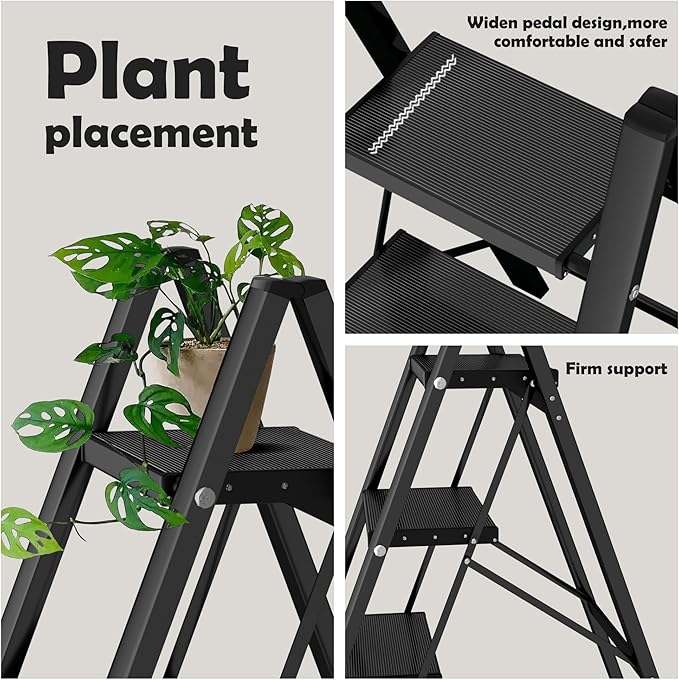 Step Foldable Aluminum Ladder