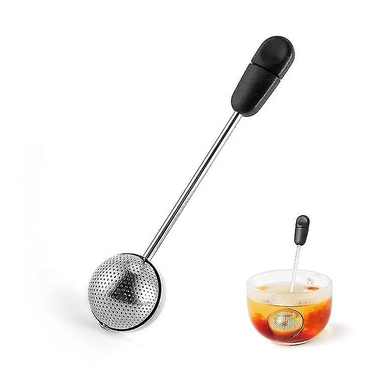 Stainless Steel Tea Infuser – Long Handle Tea Ball