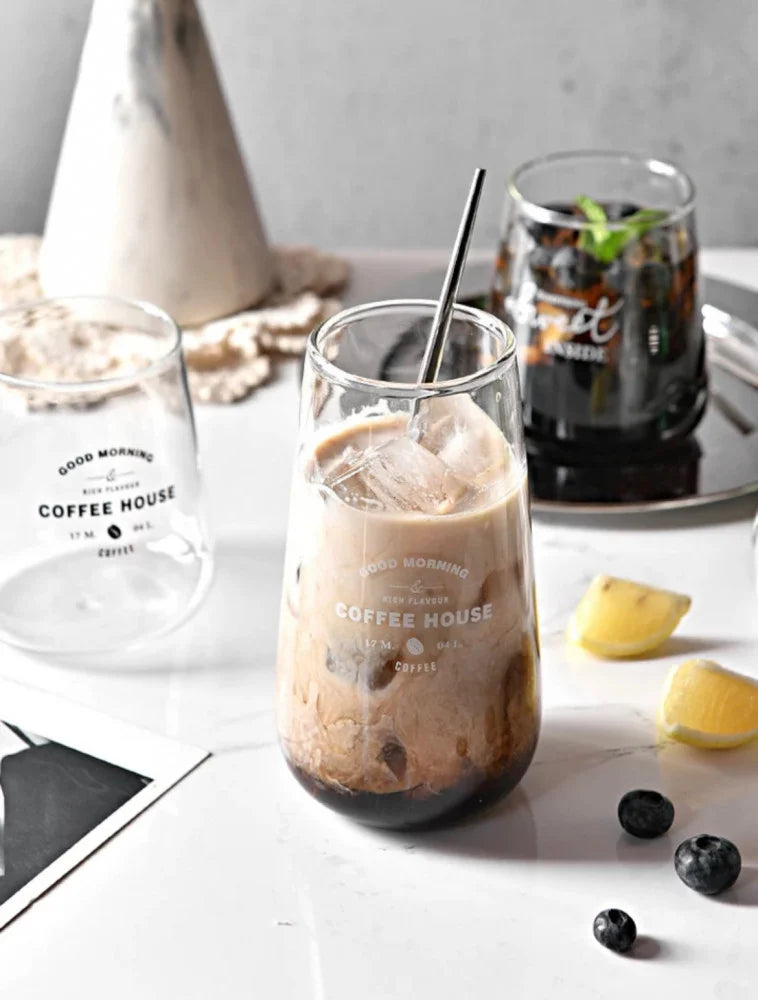 Coffee House Glass Mug