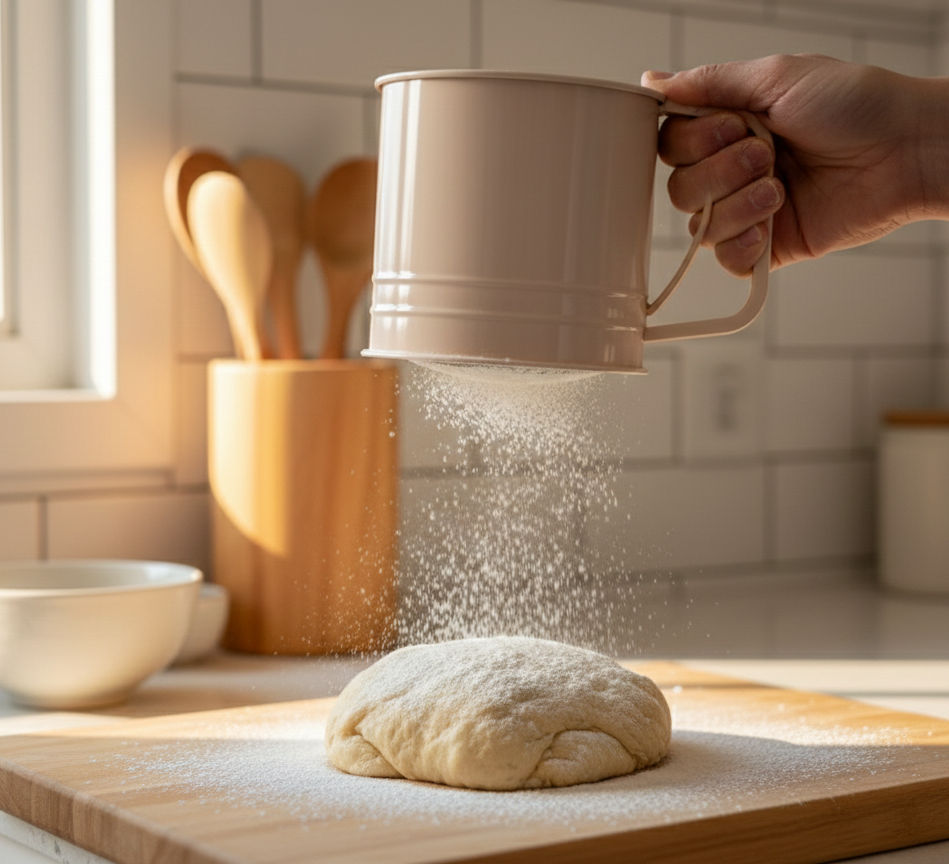 Hand Squeeze Flour Sifter