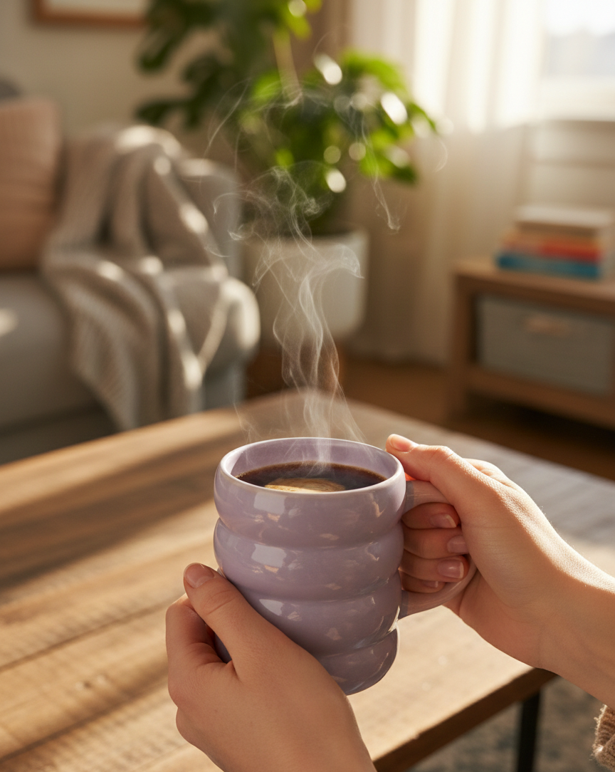 Glossy Circle Mug