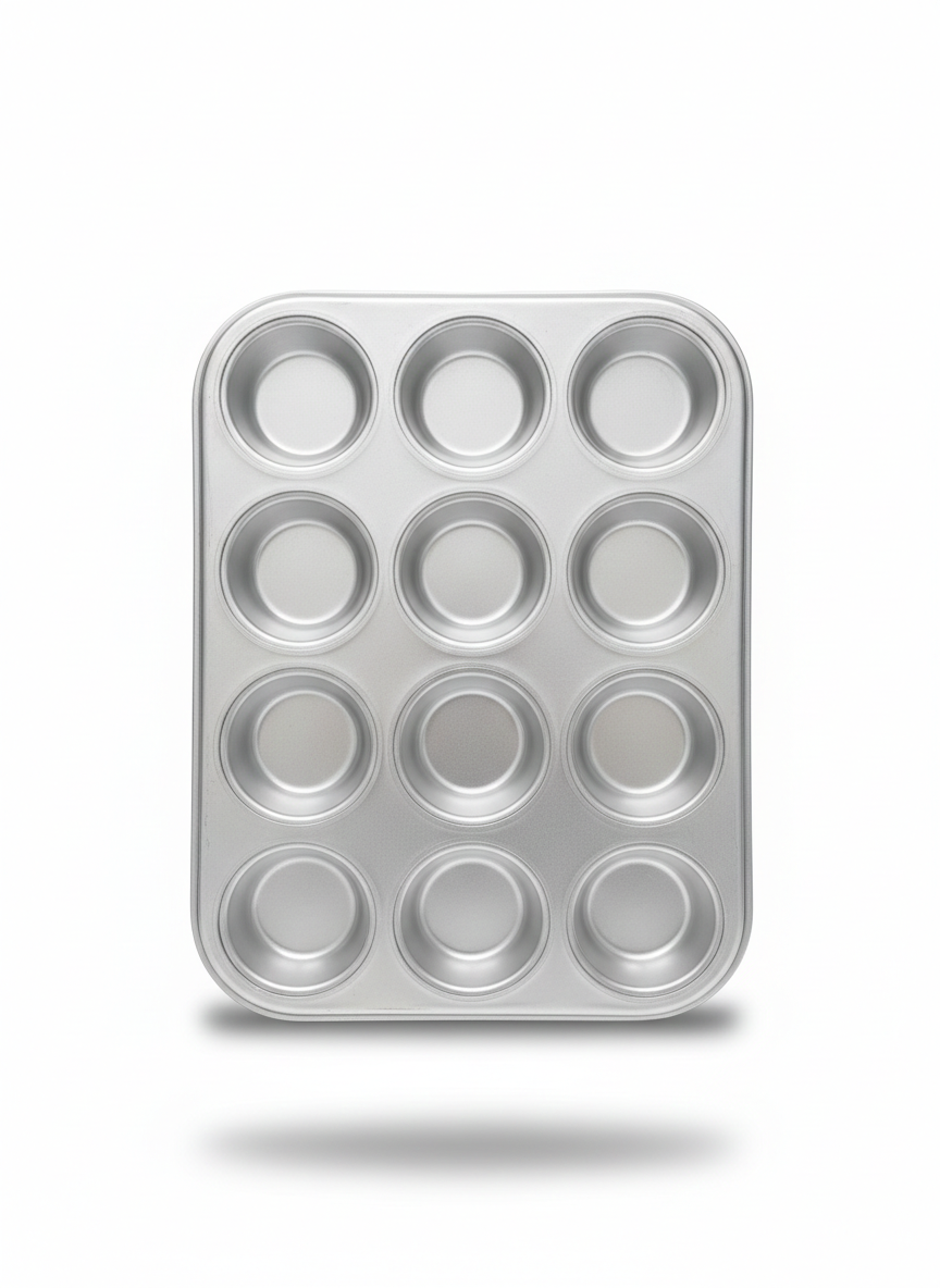 12-Cup Muffin Pan – Tiba Aluminum