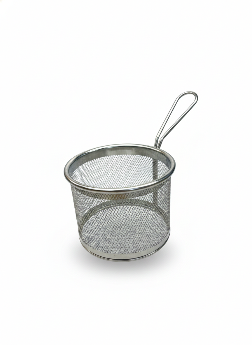 Stainless Steel French Fries Serving Basket