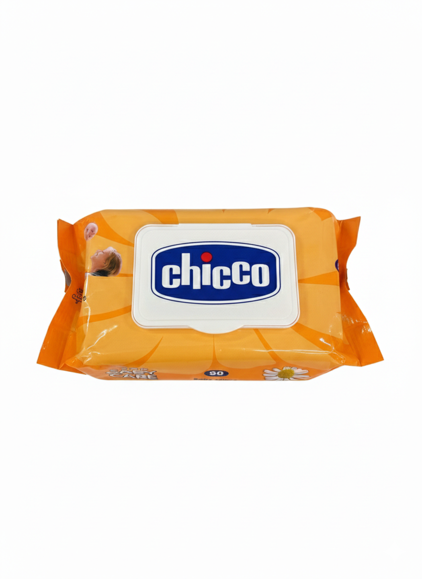 Chicco Baby Wipes with Chamomile – 72 Wipes