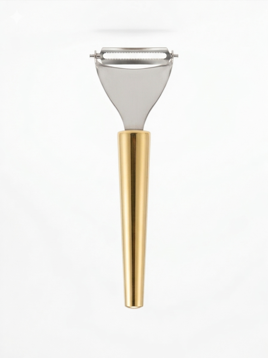 Wide Stainless Steel Vegetable Peeler – Heavy Duty Kitchen Peeler