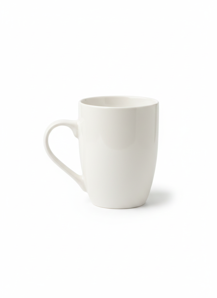 مج أبيض ساده