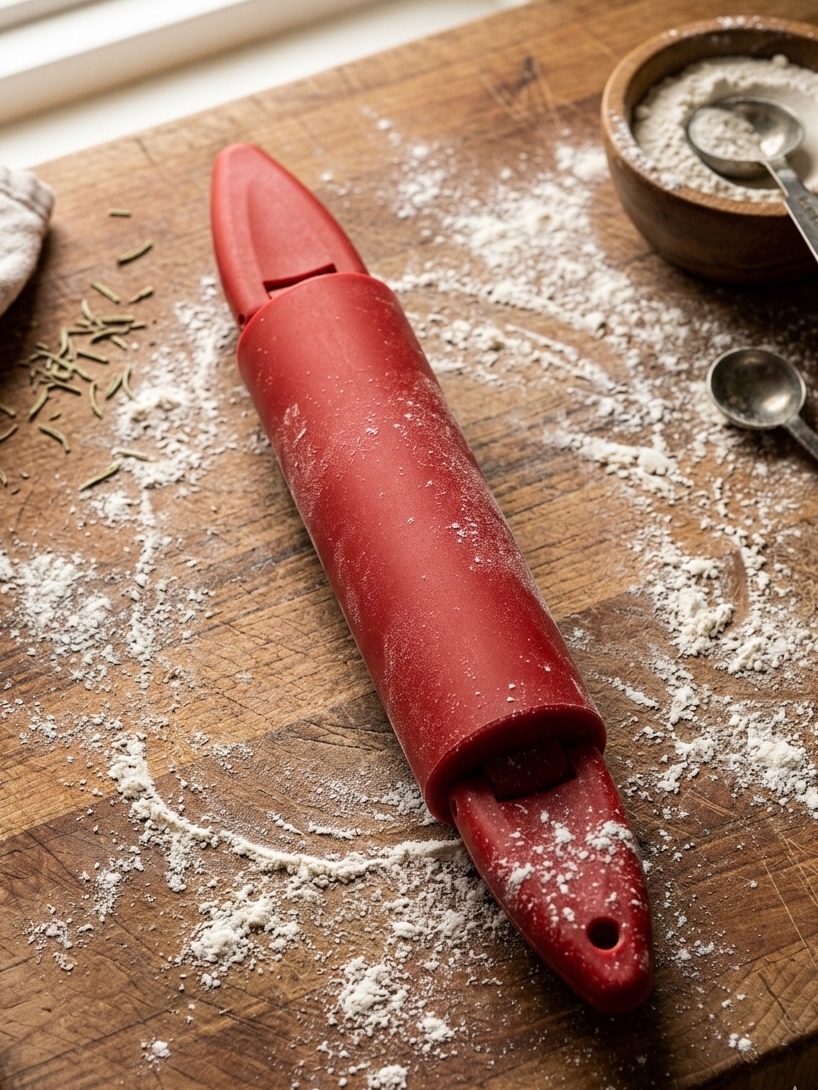Foldable Silicone Rolling Pin – Non-Stick Dough Roller