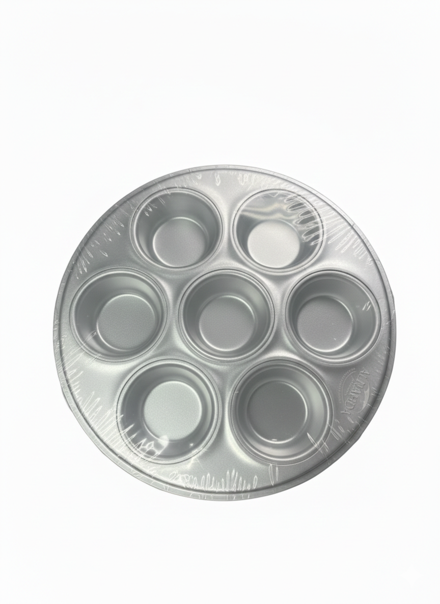 7-Cup Muffin Pan – El Nahda Aluminum