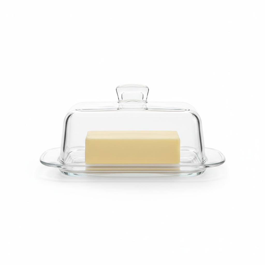 Butter Dish Glass