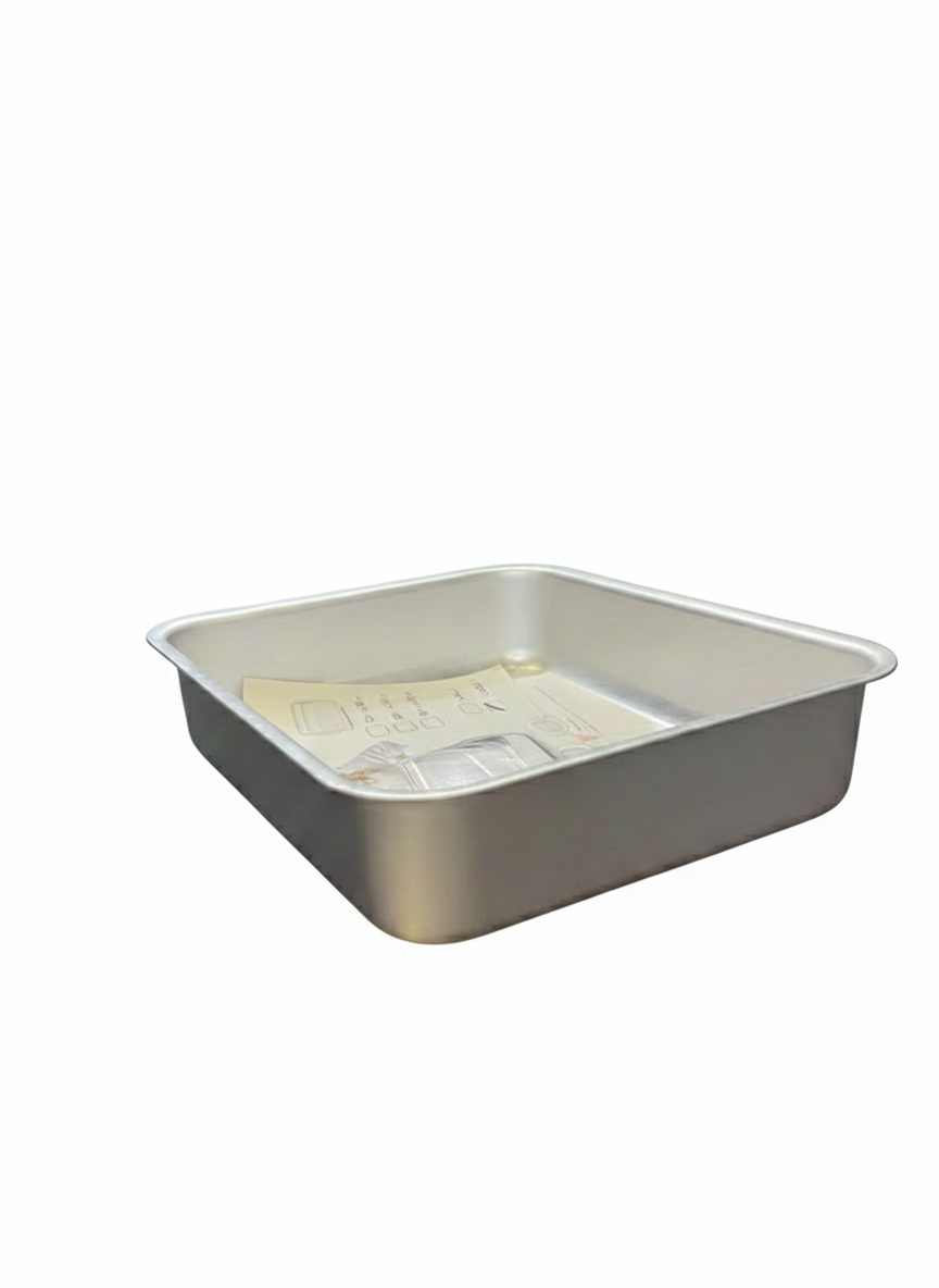 25 cm Rectangular Tray – El Nahda Aluminum