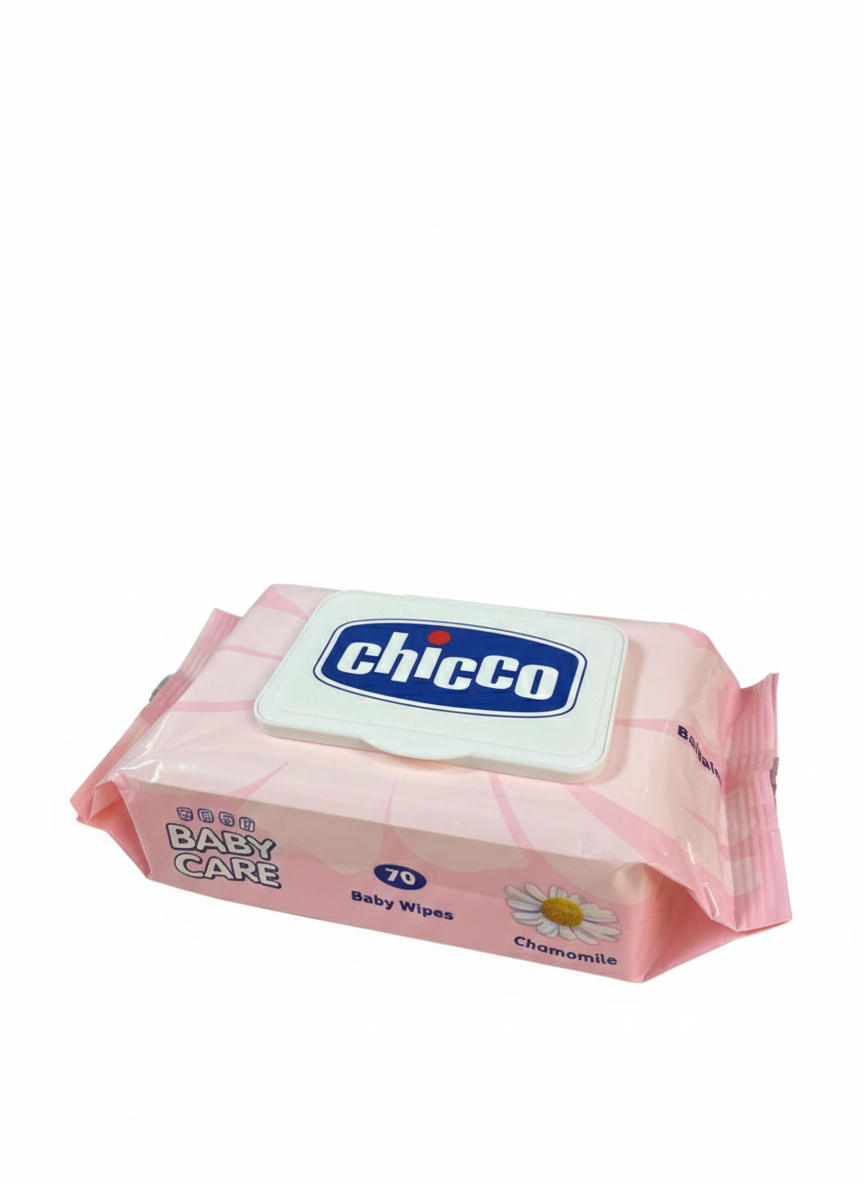 Chicco Baby Wipes with Chamomile – 72 Wipes