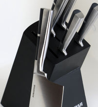 Load image into Gallery viewer, 6 pcs knife set, black 10-53908