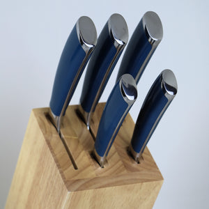 6 pcs knife set, blue 6-53898