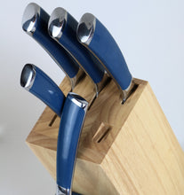 Load image into Gallery viewer, 6 pcs knife set, blue 6-53898