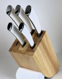 White knife set of 6 pieces 6 -53899