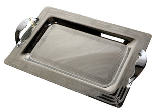 CAMILLE INOX Serving tray set 3 PCS 650 -48971