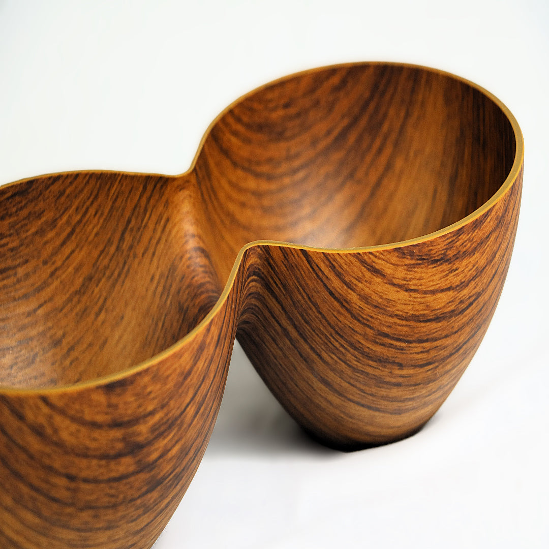 Bowl of nuts 2 plates