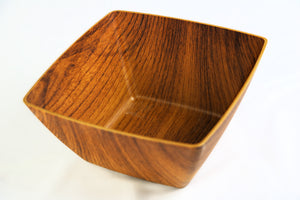 Square wooden plate-53937