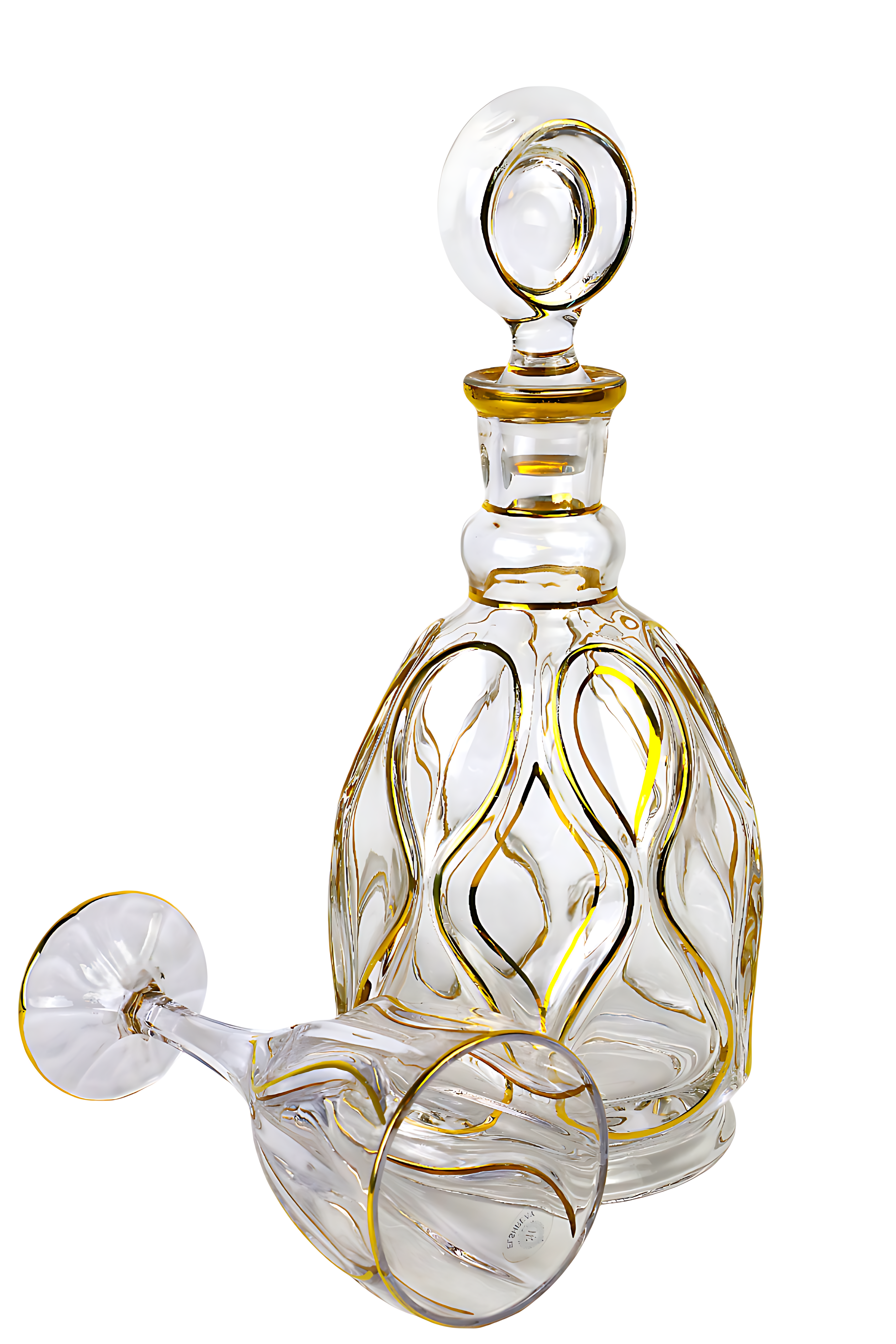 Safari Sherbet Set Gold Plated