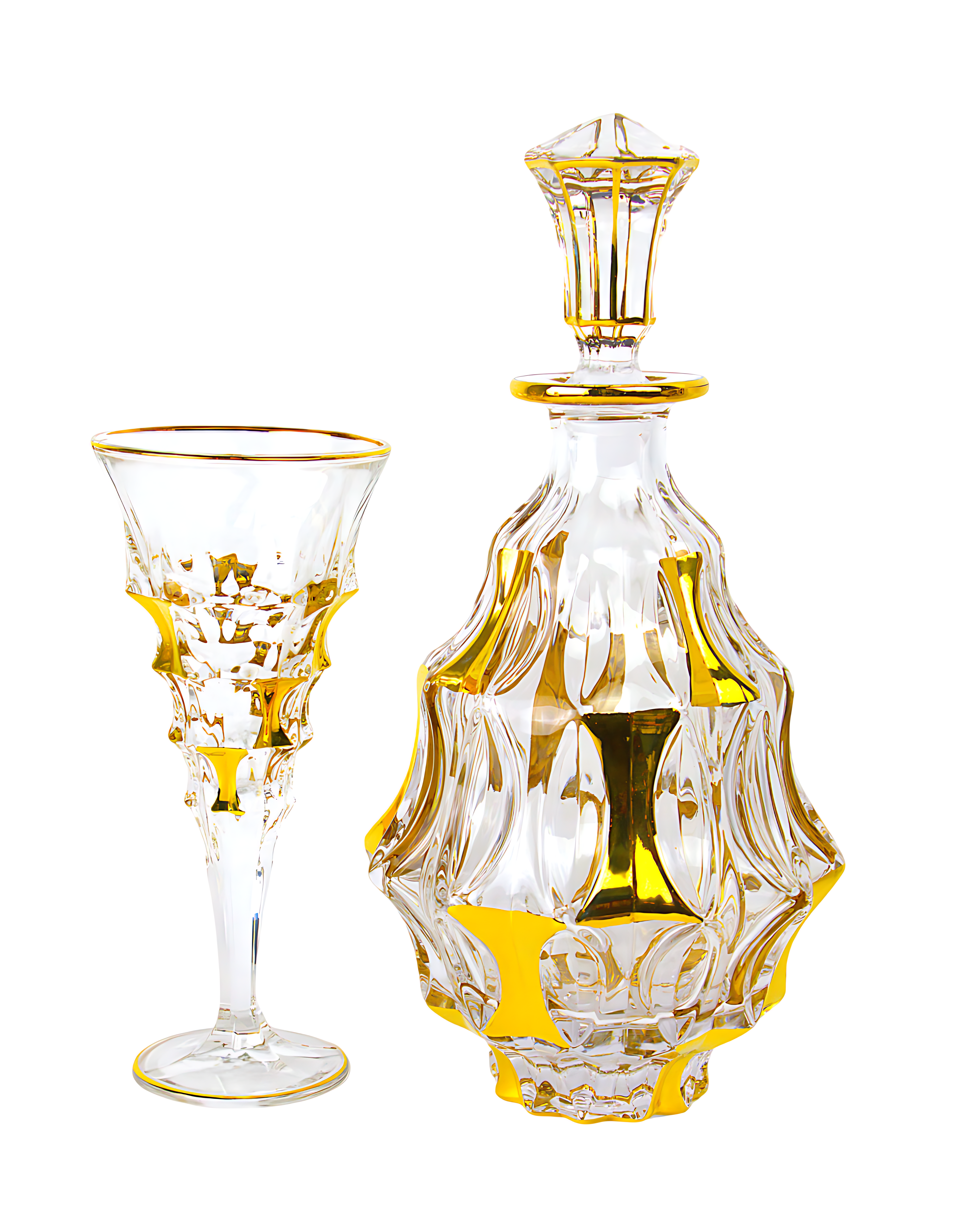 Mirage Sherbet Set Gold Cup