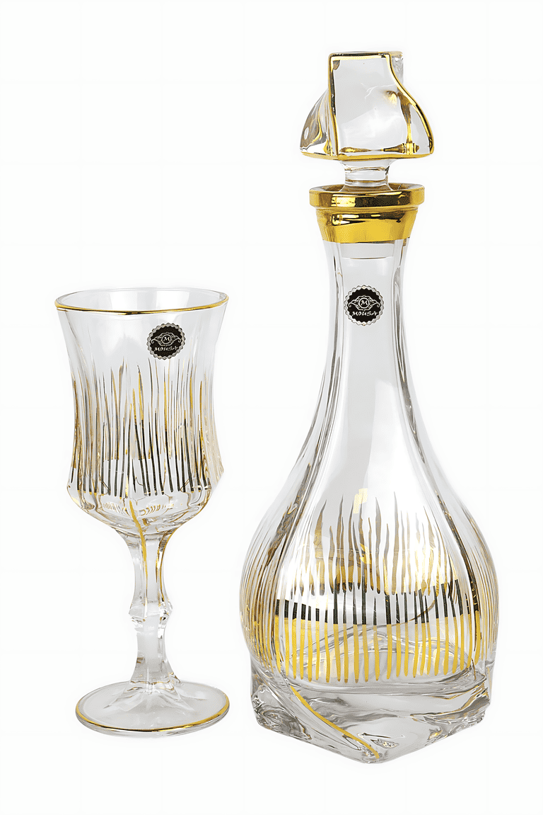 Royal Flame Sherbet Set
