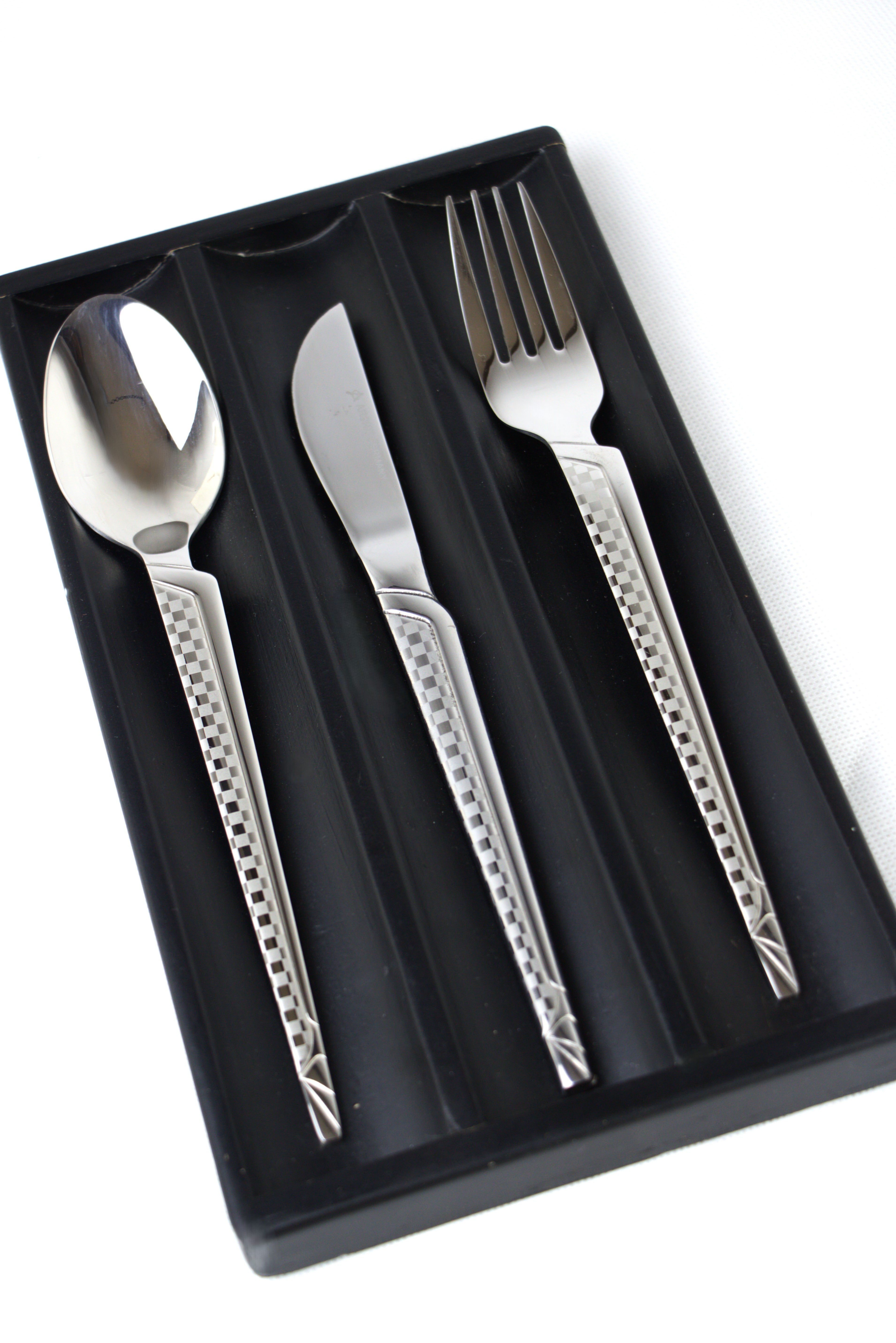 Arshia Cutlery Set 86pcs Silver