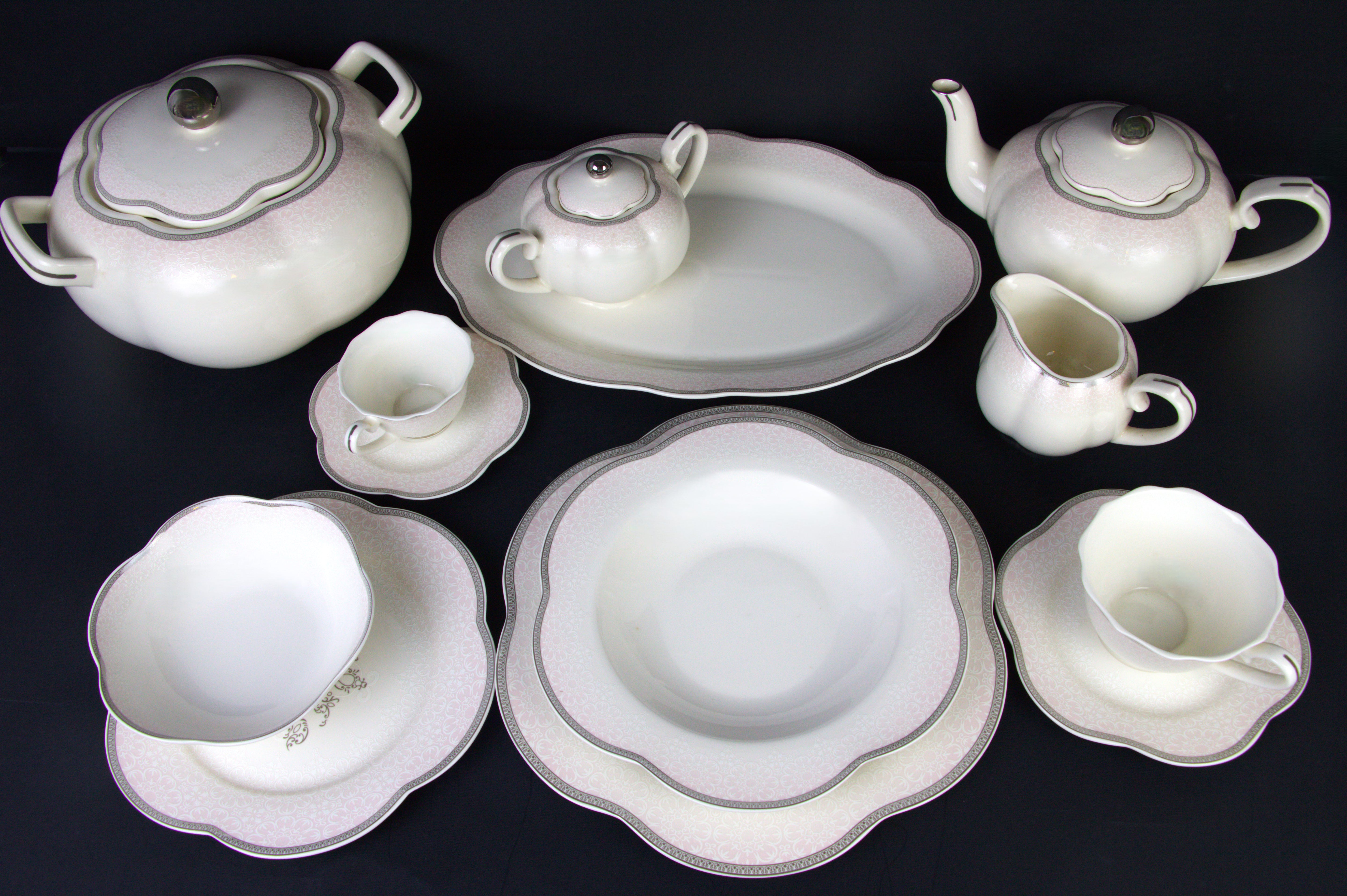 Malaysian dining set 62 pieces