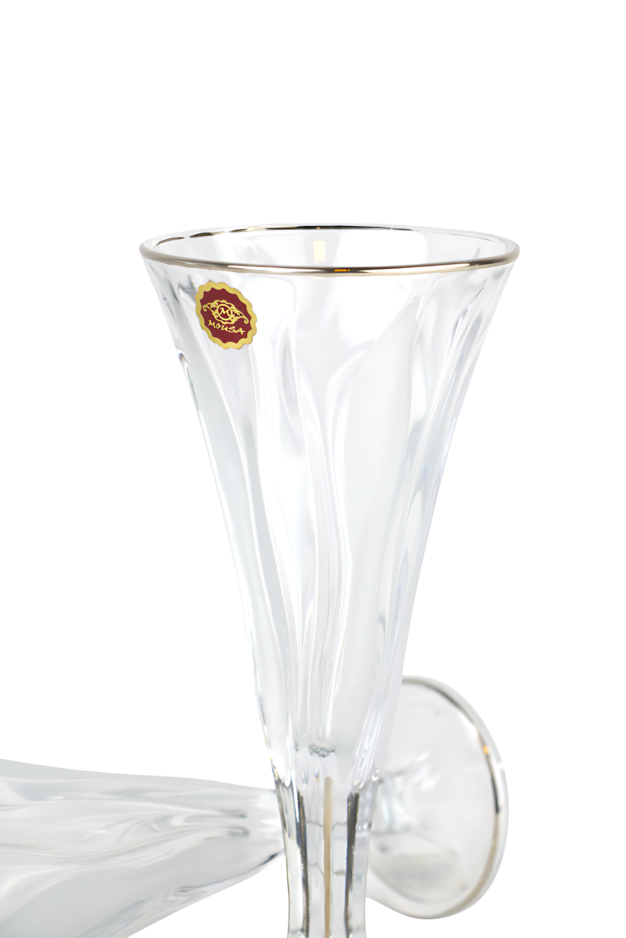 Moses Bamboo Cup Set with Gold Plating