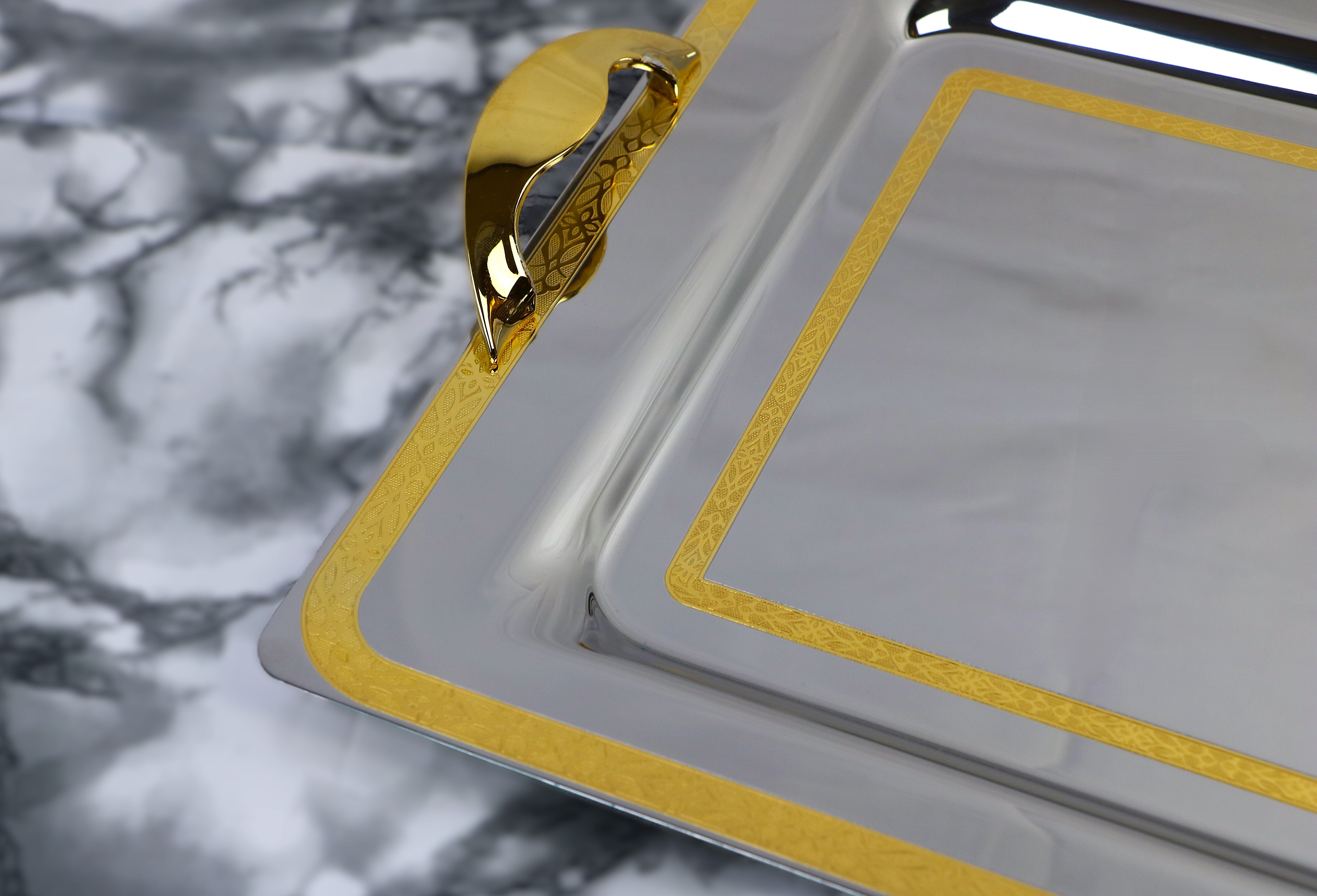 Larncy Line Gold Tray Set 35/40/45