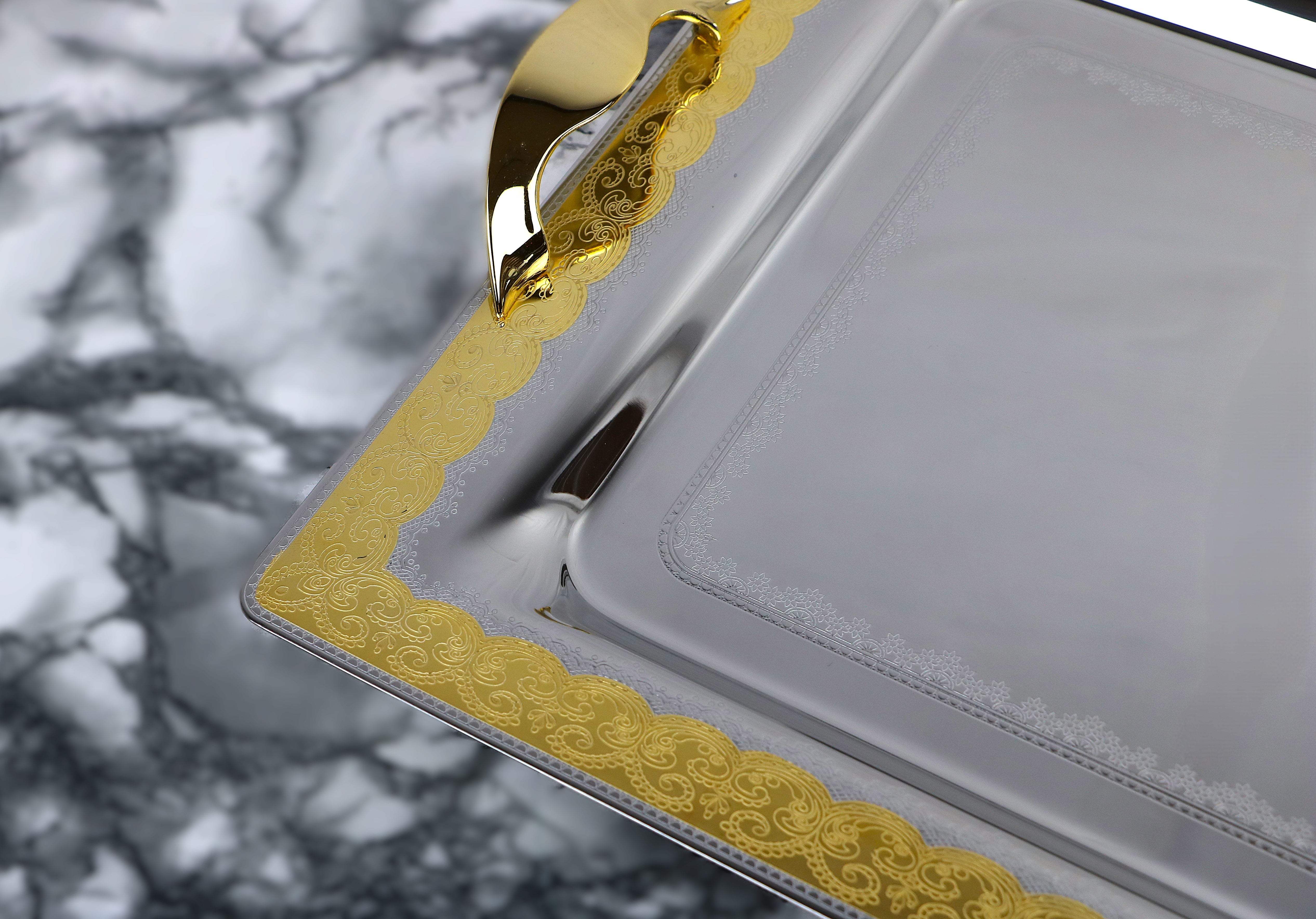 Nora Gold tray set 35/40/45