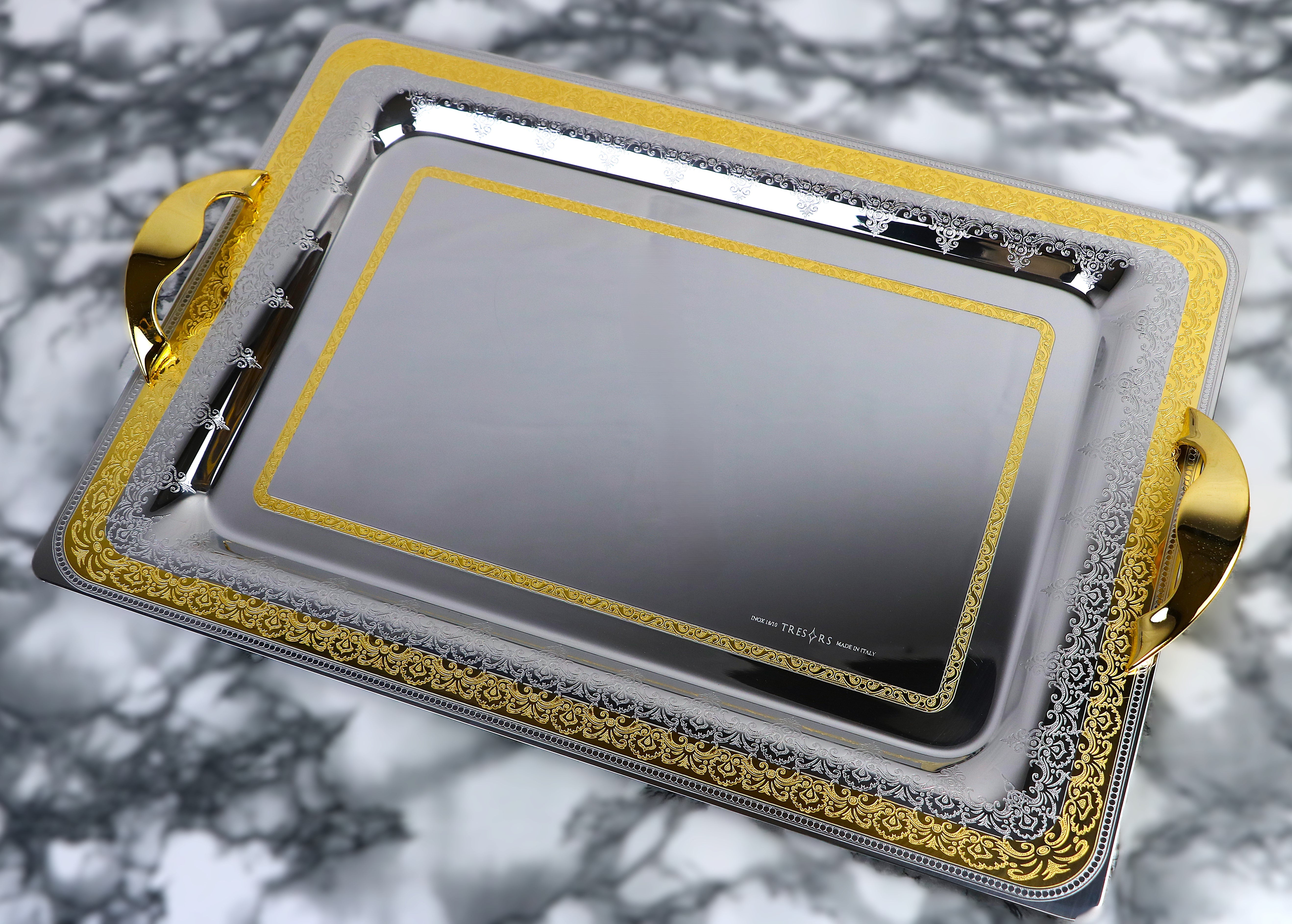 Teresa Gold Tray Set 35/40/45