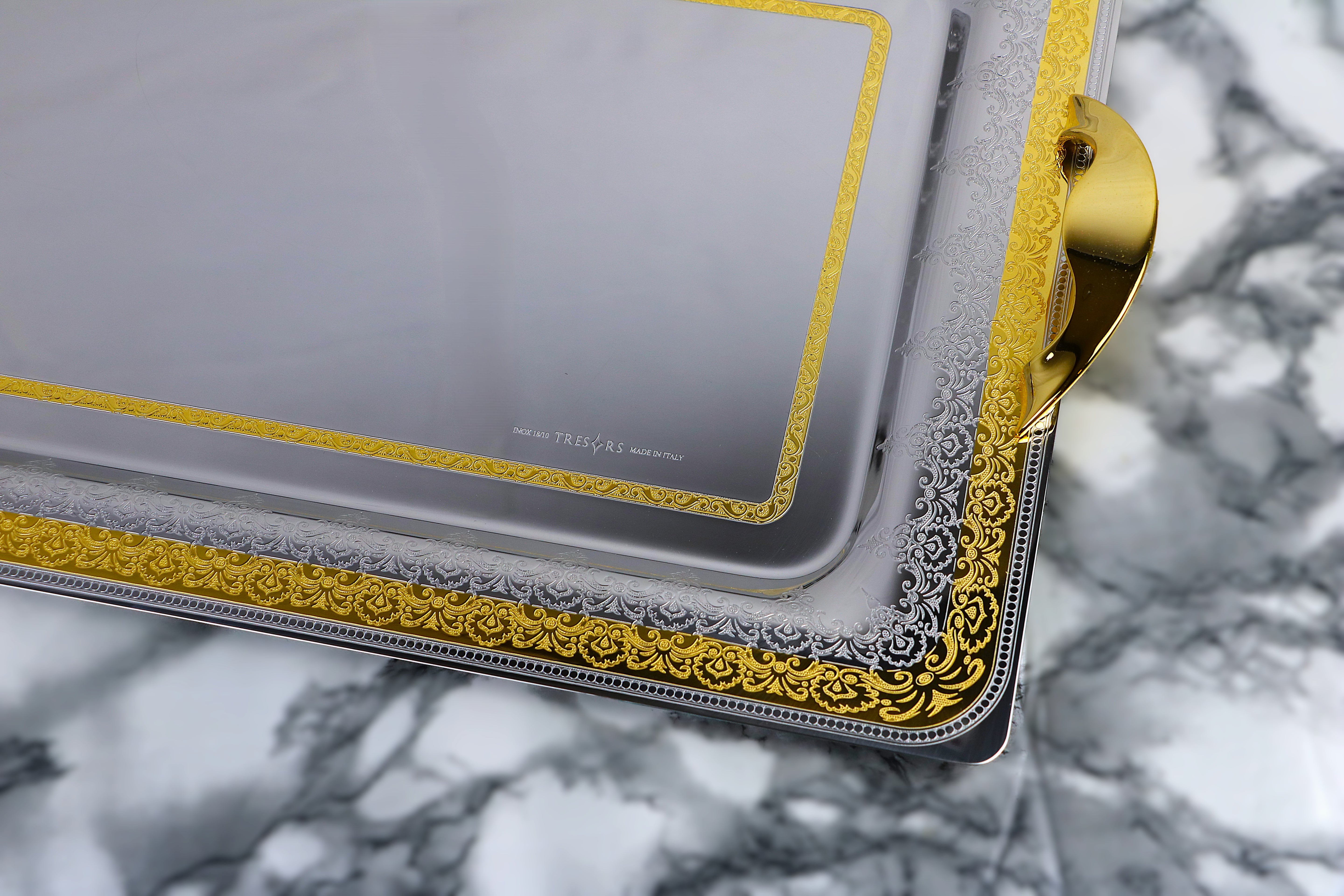 Teresa Gold Tray Set 35/40/45