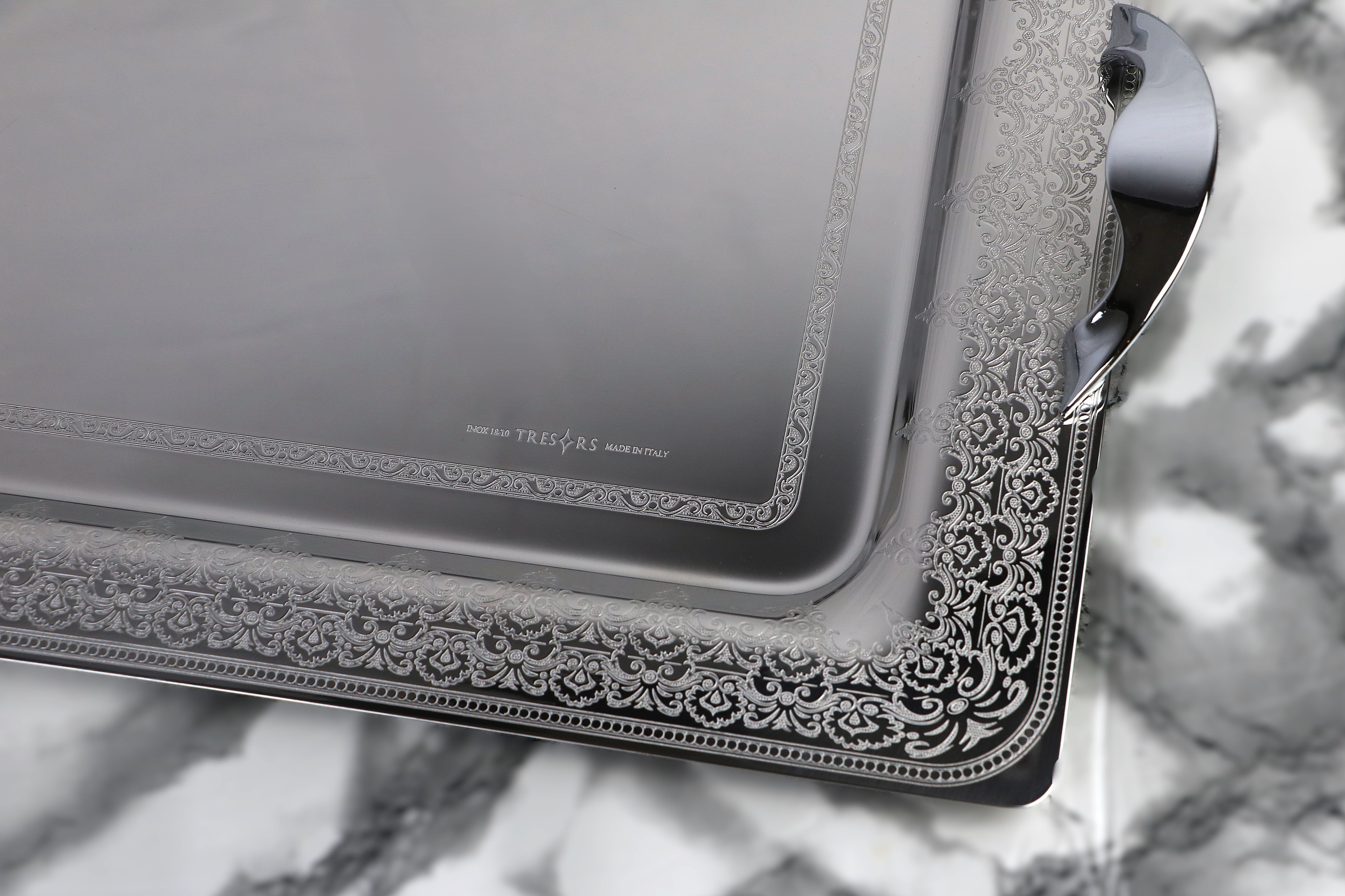 Teresa Stainless Steel Tray Set 35/40/45