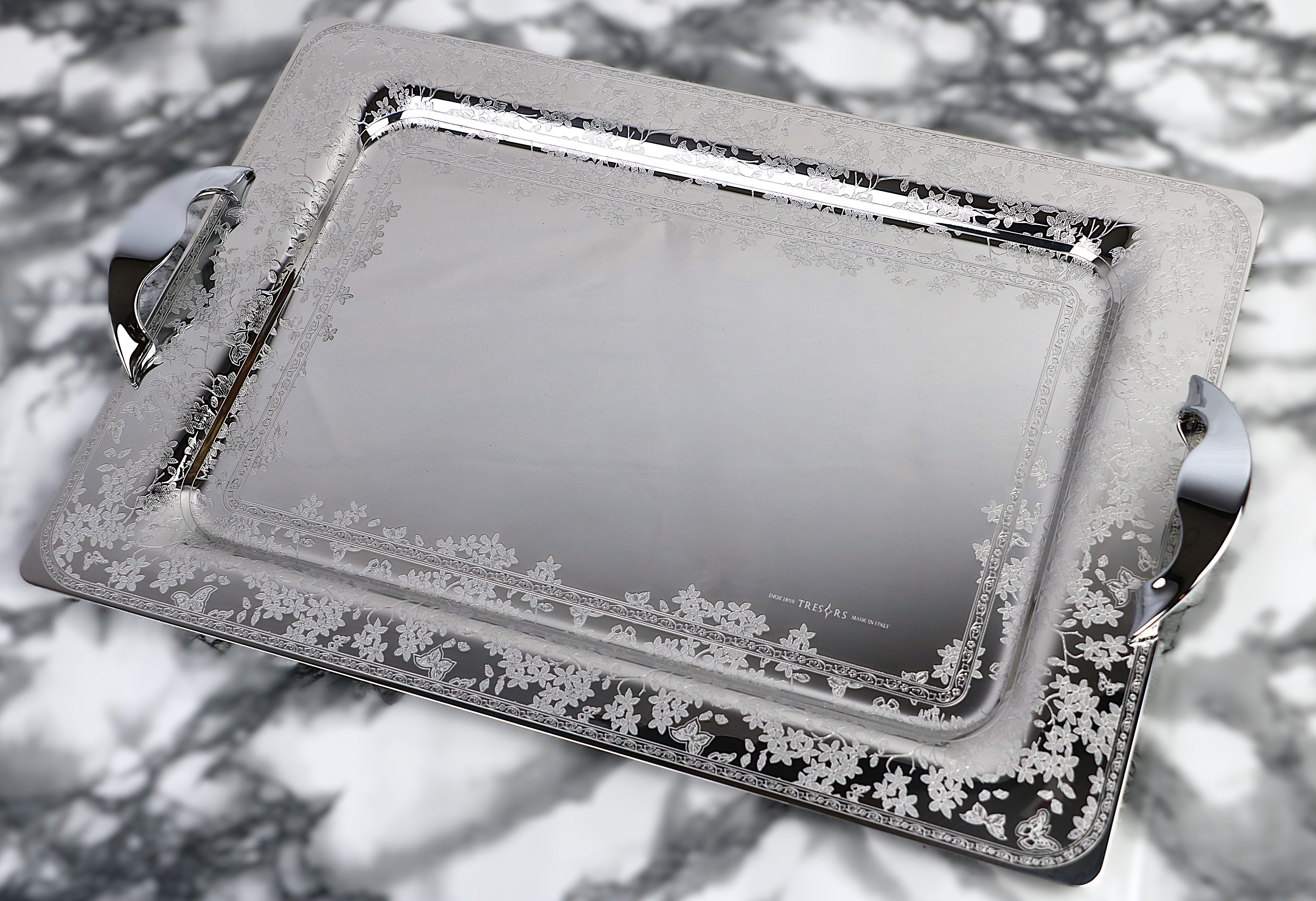 margarita Stainless steel tray set 35/40/45