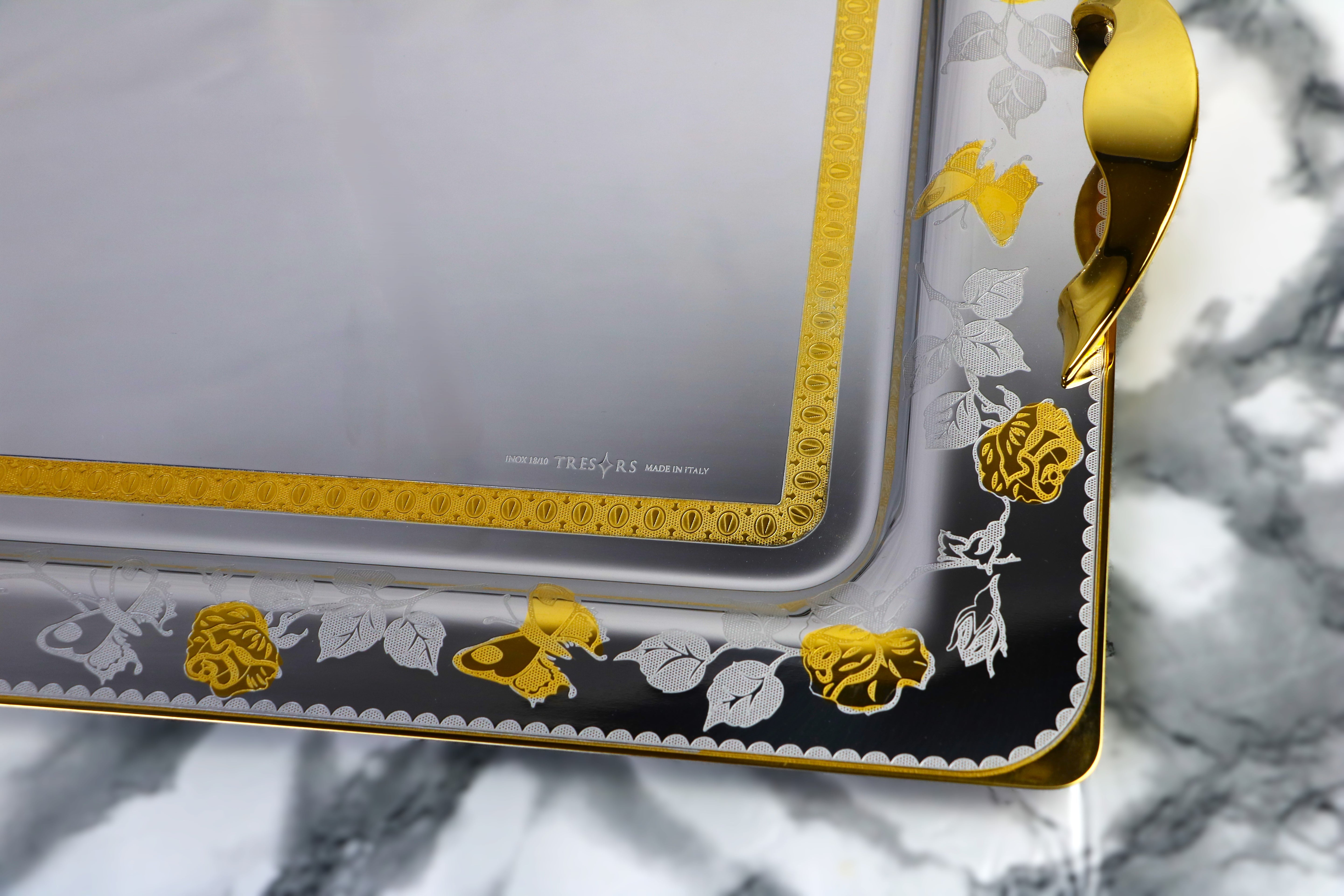 Garden Gold Tray Set 35/40/45