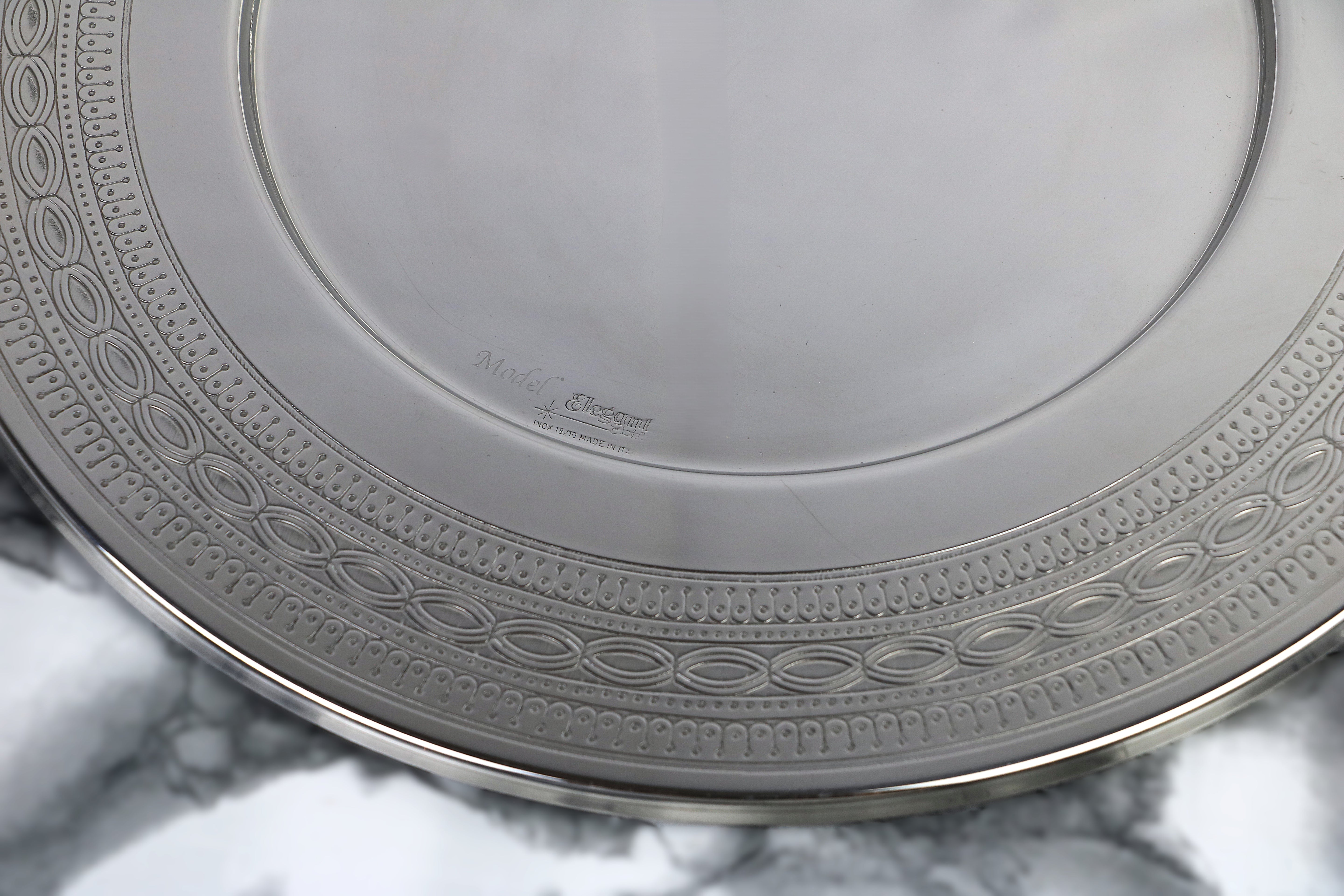 Italian serving Silver tray 30cm